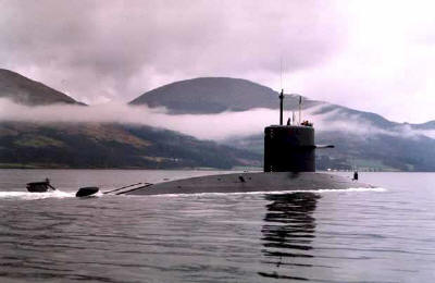 Dolfijn (4) carrying out sonar trials in a Norwegian Fjord (Photo: © Royal Netherlands Navy)