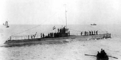 K III departing Vlissingen, 4 Sep 1920