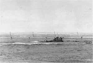 O 15 transiting the Cape Cod Canal (Canada). June 11/13 1942 (Photo: © Jack Rutledge).