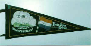 The O 19 souvenir flag designed by Siem Spruijt